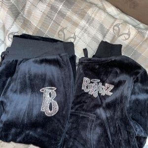 Dolls Kill x Bratz velour tracksuit